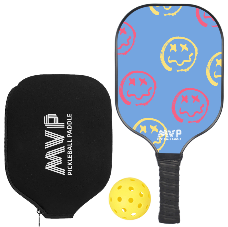 MVP set pickleball raketa, od staklenih vlakana, težina 200 g, za vanjske sportove