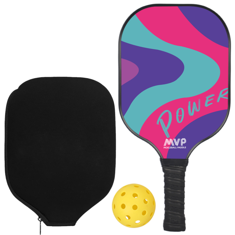 MVP set pickleball raketa, od staklenih vlakana, težina 200 g, za vanjske sportove