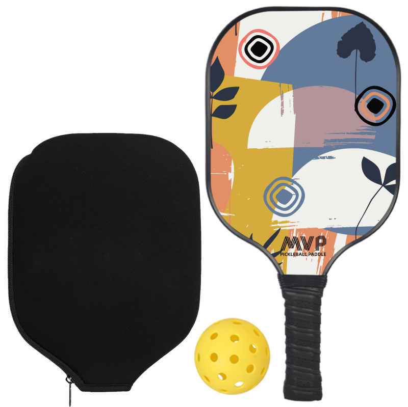 MVP set pickleball raketa, od staklenih vlakana, težina 200 g, za vanjske sportove