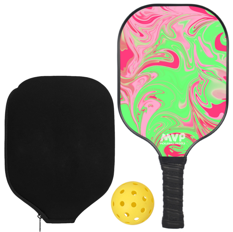 MVP set pickleball raketa, od staklenih vlakana, težina 200 g, za vanjske sportove