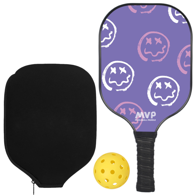 MVP set pickleball raketa, od staklenih vlakana, težina 200 g, za vanjske sportove