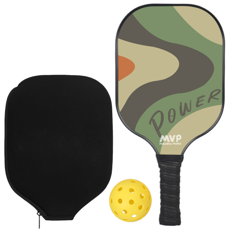 MVP set pickleball raketa, od staklenih vlakana, težina 200 g, za vanjske sportove
