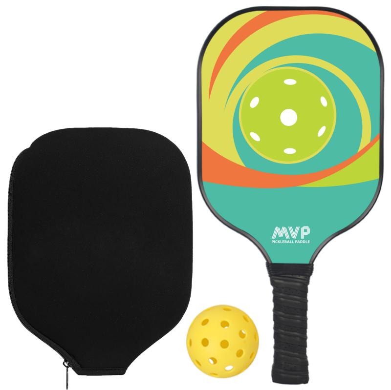 MVP set pickleball raketa, od staklenih vlakana, težina 200 g, za vanjske sportove