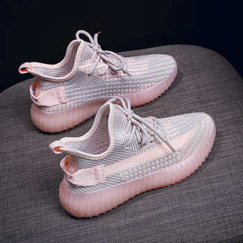 Sieviešu kokosapavi ar elpojošu režģa augšdaļu, viegli ikdienas sporta apavi ar šņorēm, zems augšējais profils, PU zolīte