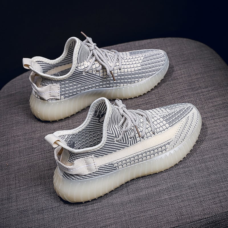 Sieviešu kokosapavi ar elpojošu režģa augšdaļu, viegli ikdienas sporta apavi ar šņorēm, zems augšējais profils, PU zolīte