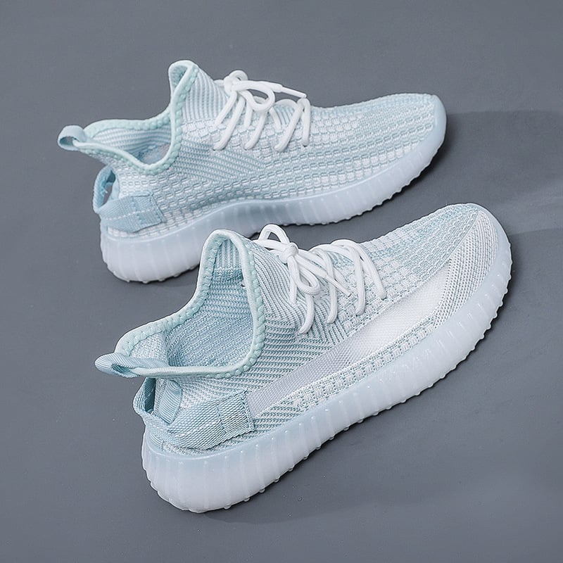 Sieviešu kokosapavi ar elpojošu režģa augšdaļu, viegli ikdienas sporta apavi ar šņorēm, zems augšējais profils, PU zolīte