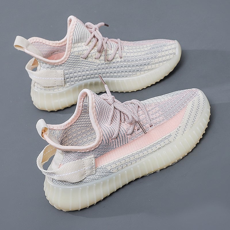 Sieviešu kokosapavi ar elpojošu režģa augšdaļu, viegli ikdienas sporta apavi ar šņorēm, zems augšējais profils, PU zolīte