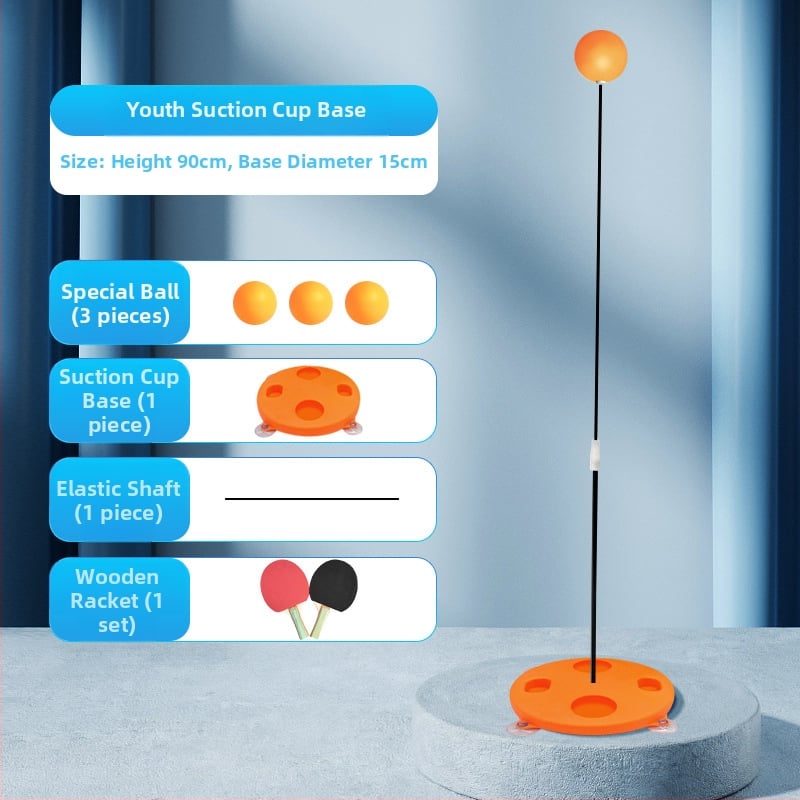 The Shaker asztalitenisz-edzési eszköz — PP konstrukció, otthoni használatra, beltéri játék gyermekeknek