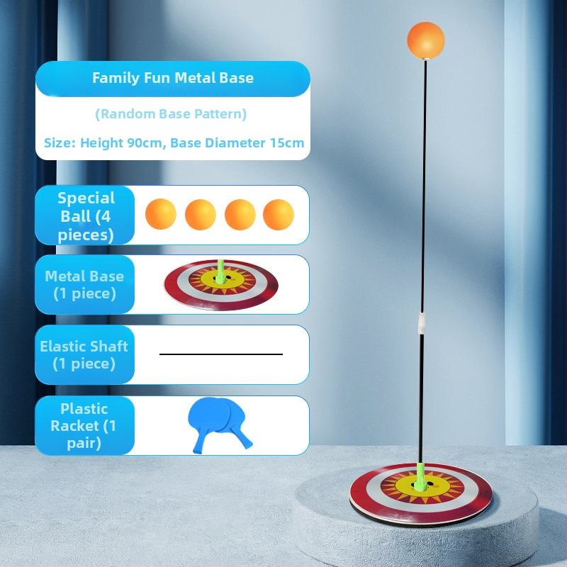 The Shaker asztalitenisz-edzési eszköz — PP konstrukció, otthoni használatra, beltéri játék gyermekeknek