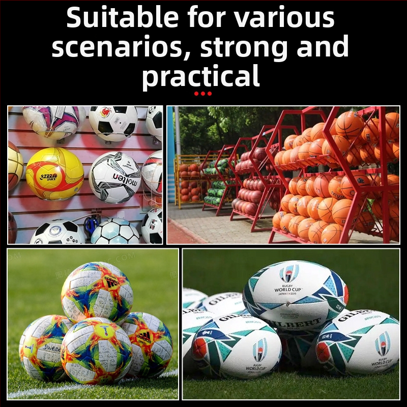 Sieťová taška na uloženie loptičiek; kapacita až 12 loptičiek; materiál: polypropylén, polyester, polyetylén; možnosť vlastného spracovania; značka Huihua; vhodné pre basketbal a vonkajšie športy.