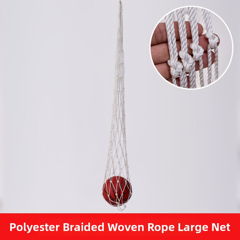 Tinklelio kamuolių laikymo krepšys; talpa iki 12 kamuolių; medžiaga: polipropilenas, poliesteris, polietilenas; užsakomoji gamyba galima; prekės ženklas Huihua; tinkamas krepšiniui ir lauko sportui.