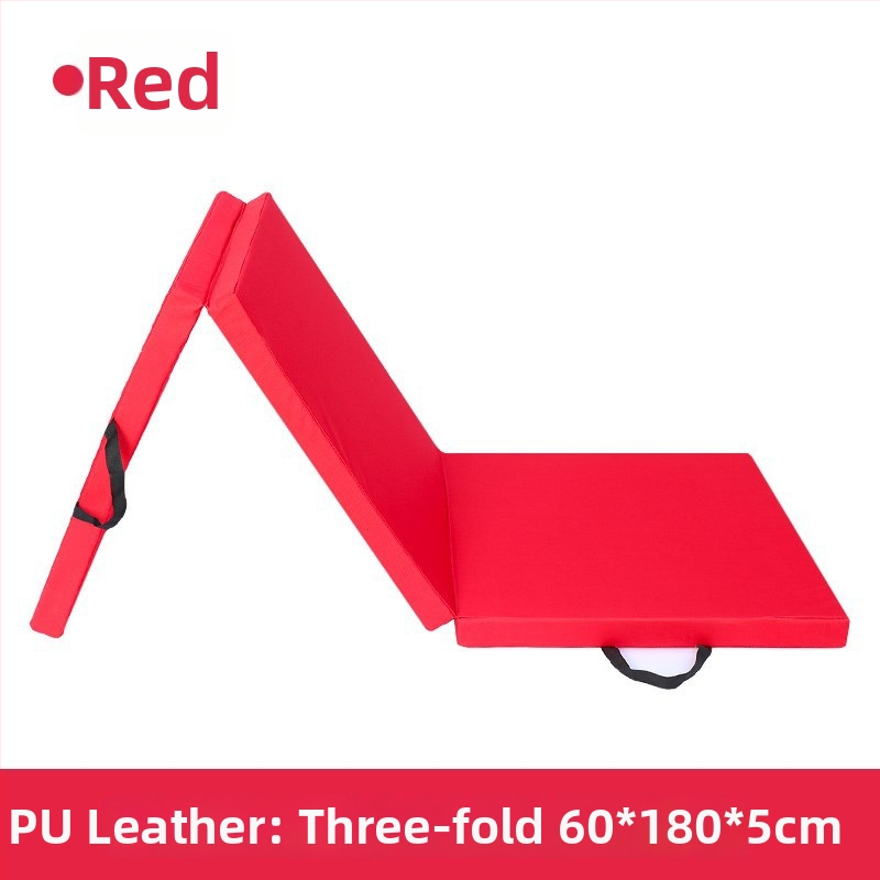 Joga paklājs – trīsdaļīgs saliekams, neslīdoša virsma, PU materiāls, biezums 50 mm, svars 1,8 kg