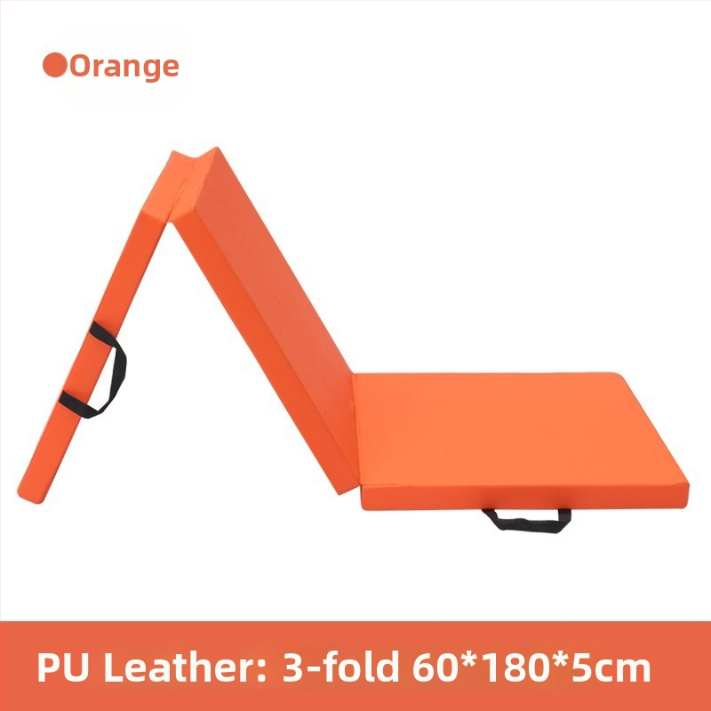 Joga paklājs – trīsdaļīgs saliekams, neslīdoša virsma, PU materiāls, biezums 50 mm, svars 1,8 kg