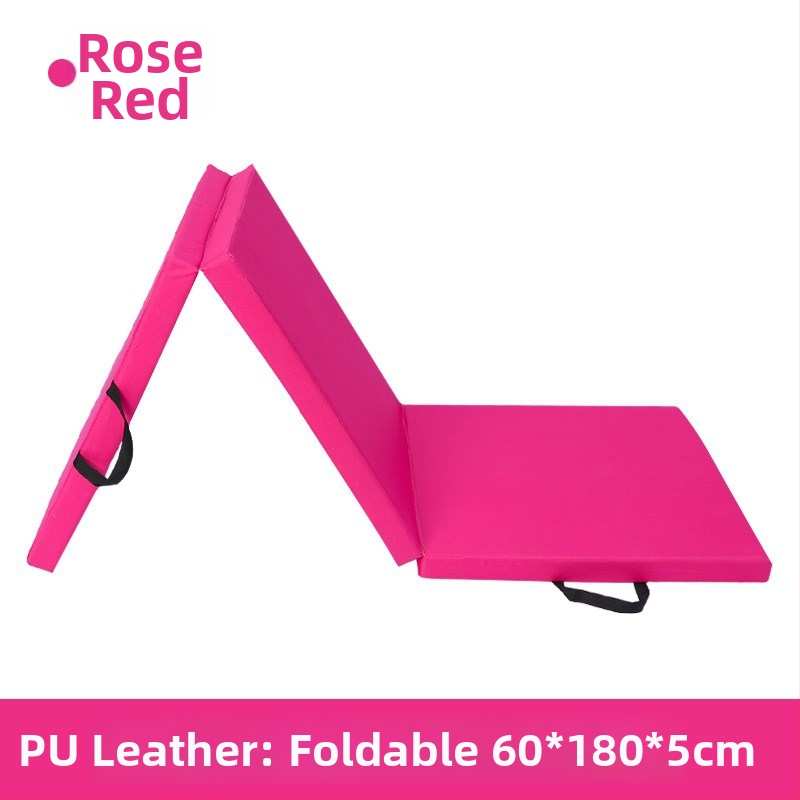 Joga paklājs – trīsdaļīgs saliekams, neslīdoša virsma, PU materiāls, biezums 50 mm, svars 1,8 kg