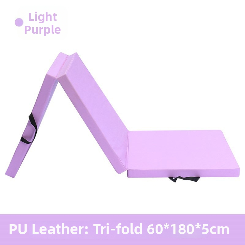 Joga paklājs – trīsdaļīgs saliekams, neslīdoša virsma, PU materiāls, biezums 50 mm, svars 1,8 kg