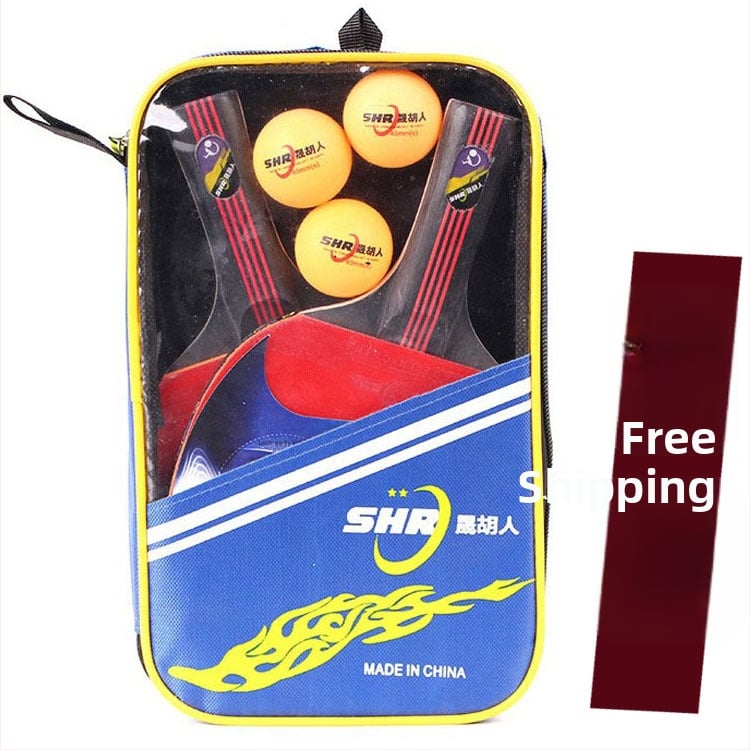 Stalo teniso raketės komplektas pradedantiesiems, 2 vnt., prekinis ženklas Tree flower, lipni guma, horizontali laikymo