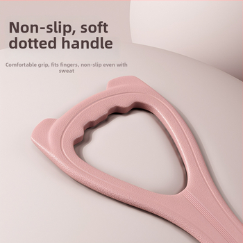 Katės ausų 8-formos atsparumo juosta, silikonas, namų jogai, pečių treniravimui, rankų formavimui ir nugaros lieknumui