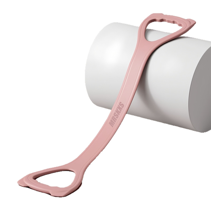 Katės ausų 8-formos atsparumo juosta, silikonas, namų jogai, pečių treniravimui, rankų formavimui ir nugaros lieknumui