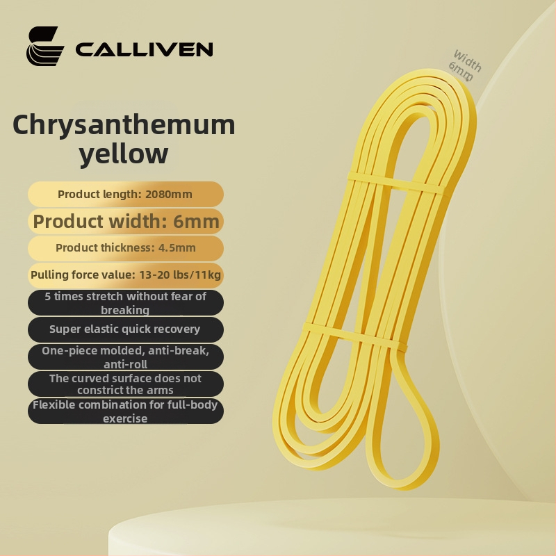 CALLIVEN TPE elastična traka otpora za zgibove, jogu i fitness (unisex)