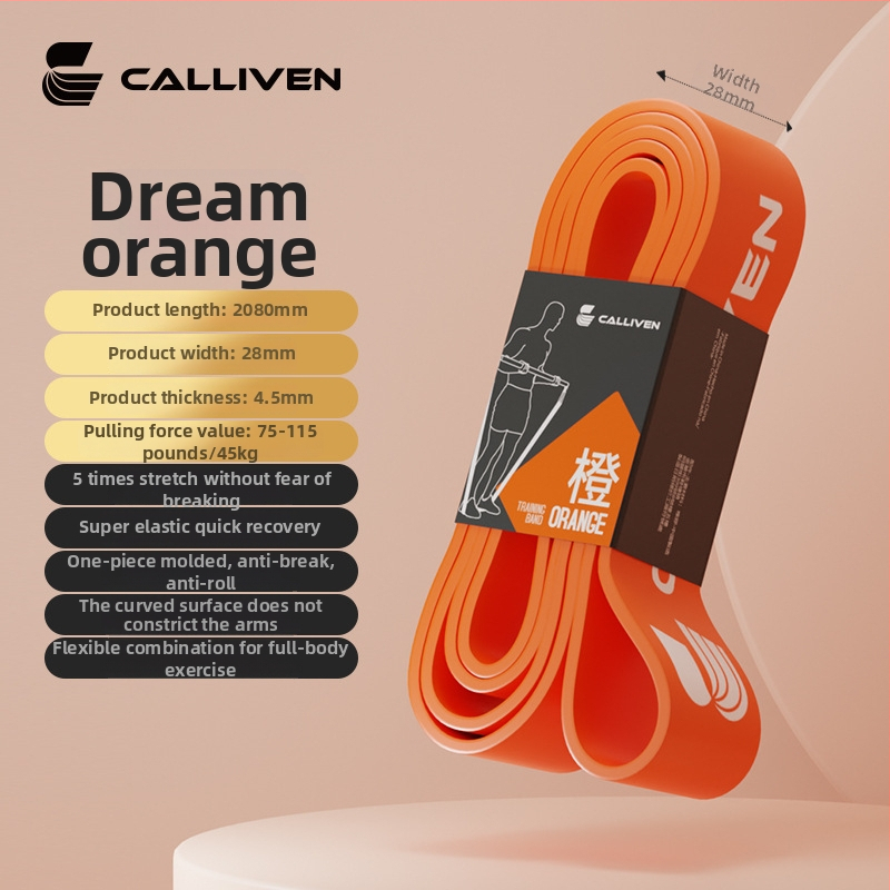 CALLIVEN TPE elastična traka otpora za zgibove, jogu i fitness (unisex)