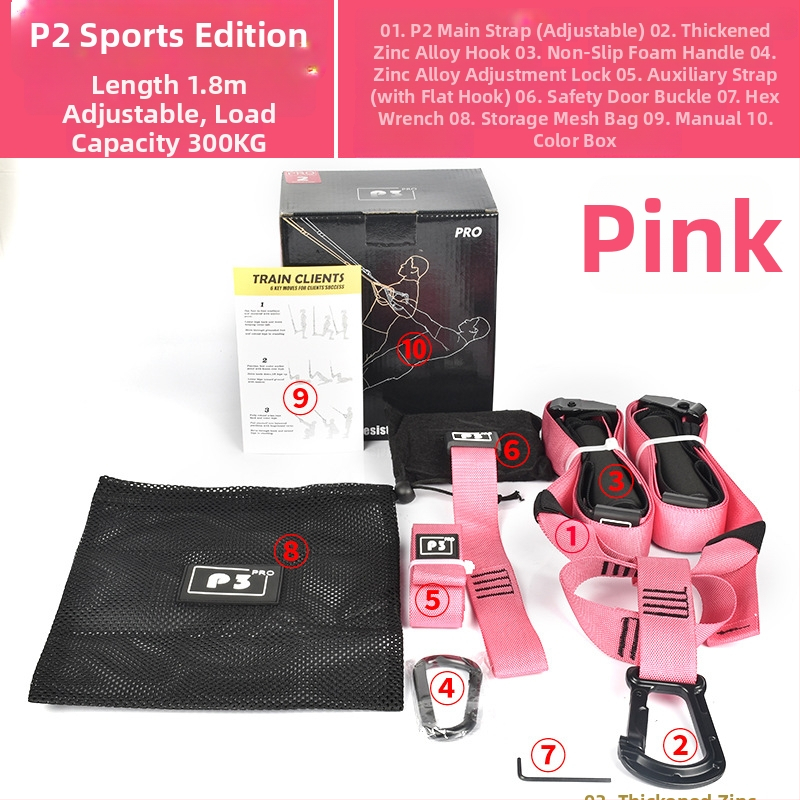 Pakabinama treniruotės juosta – Kaisheng, aukštos kokybės audinio juostelė, skirta pilvo treniravimui