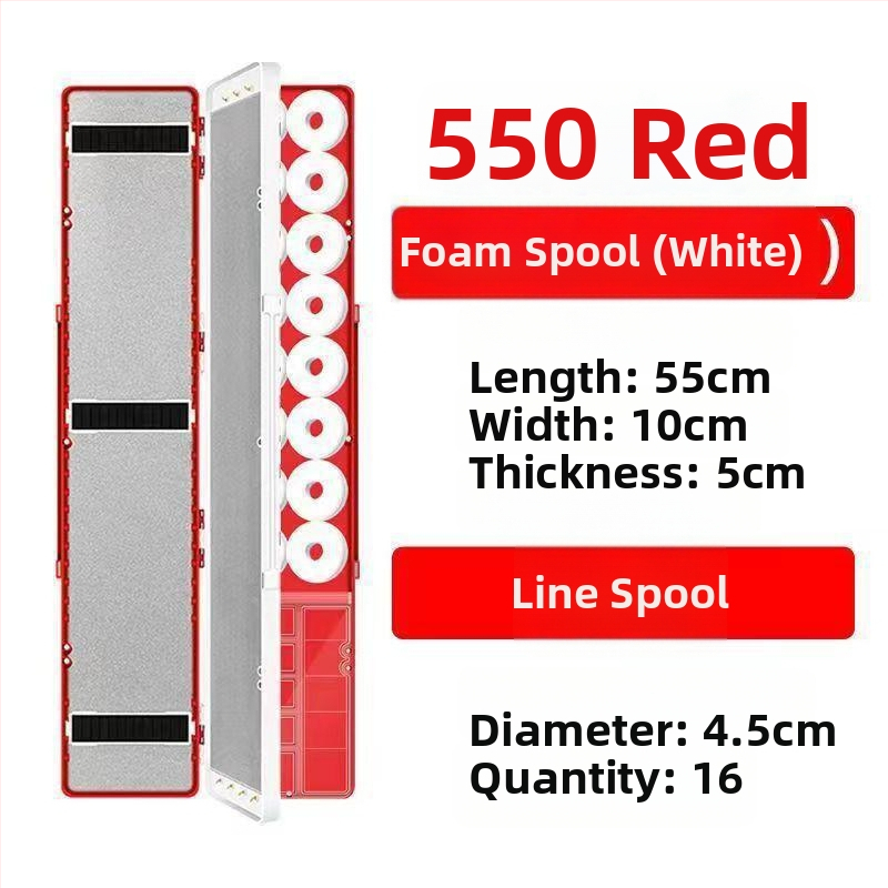 Többcélú horgász úszó doboz 12 úszóval, háromrétegű kialakítás, nagy kapacitás, rekeszek a fő- és mellékágak számára