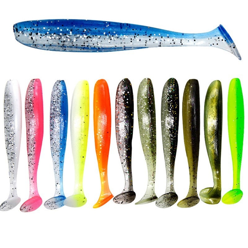 Jetfish Power Mekani mamac, Dvobojni T-rep, 5,5–12 cm, 50 komada, PVC