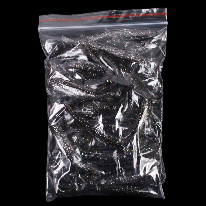 Jetfish Power Mekani mamac, Dvobojni T-rep, 5,5–12 cm, 50 komada, PVC