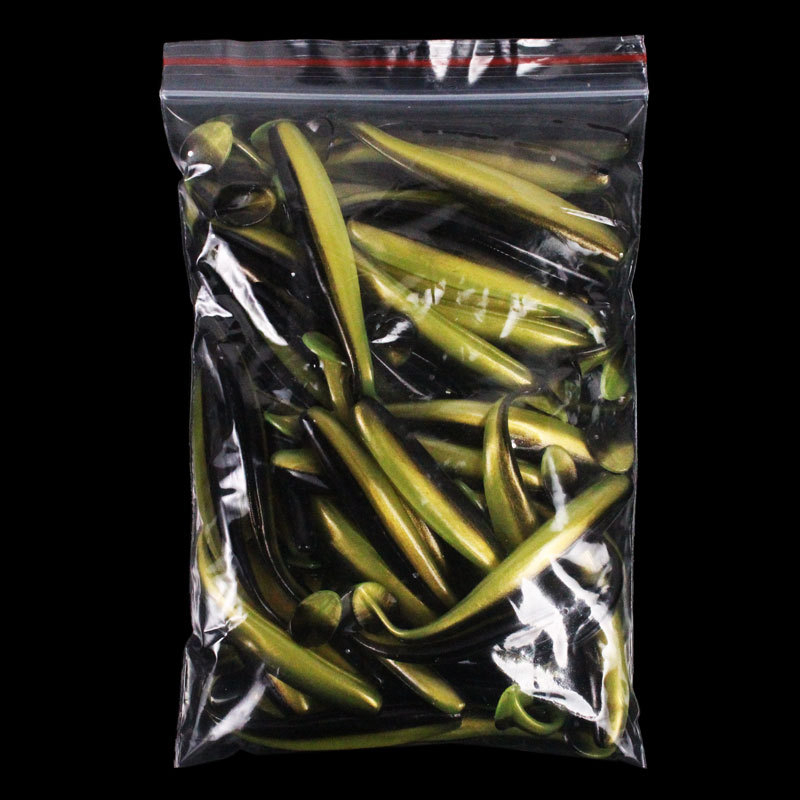 Jetfish Power Mekani mamac, Dvobojni T-rep, 5,5–12 cm, 50 komada, PVC