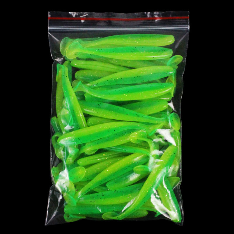 Jetfish Power Mekani mamac, Dvobojni T-rep, 5,5–12 cm, 50 komada, PVC