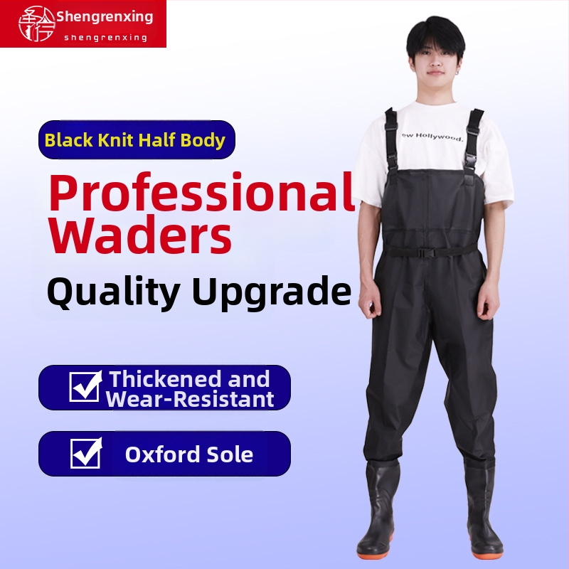 PVC vandeniui atsparios žvejybos kelnės – atsparios dėvėjimui, vėjui, storintos, universalios