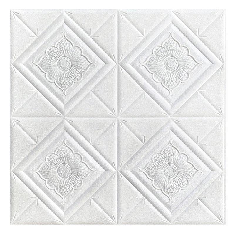 3D zidna naljepnica za dnevni boravak – XPE materijal, samoljepljiva, vodootporna, geometrijska apstrakcija, moderni minimalistički stil