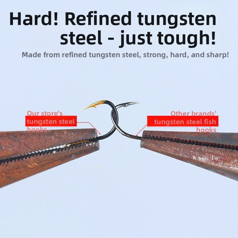 Iseña āķis Nr. 1 upes makšķerēšanai; Izcelsme Jiangsu un Zhejiang; Iepakojums 100 gab./kaste