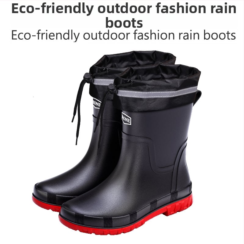 PVC ülaosa; plastmassist tald; sisemus võrk; EVA sisetald; keskmise pikkusega varrukas kõrgus