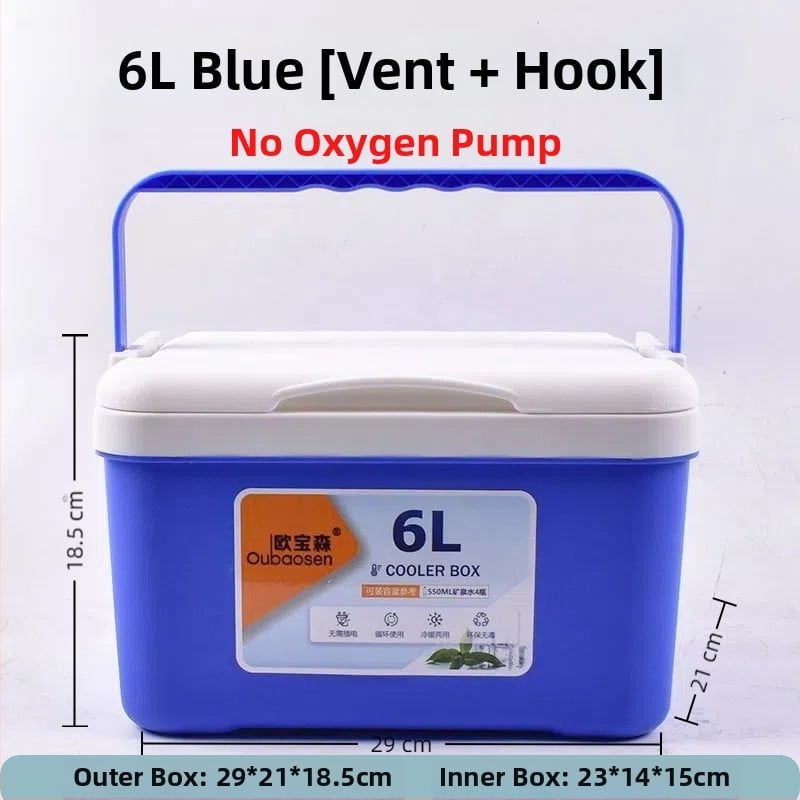 Zvejas kaste garnelēm ar skābekļa pumpu, plastmasas, jauda 80+, ražots Ķīnā