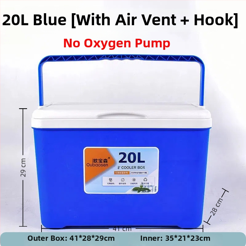 Zvejas kaste garnelēm ar skābekļa pumpu, plastmasas, jauda 80+, ražots Ķīnā