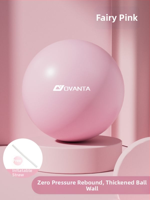 Ovanda PVC jogos kamuolys dubens dugno treniravimui, suaugusiems, po gimdymo atsigavimas, kūno centro pusiausvyra, 70 g