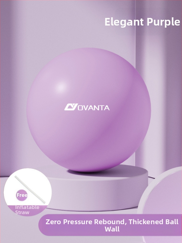 Ovanda PVC jogos kamuolys dubens dugno treniravimui, suaugusiems, po gimdymo atsigavimas, kūno centro pusiausvyra, 70 g