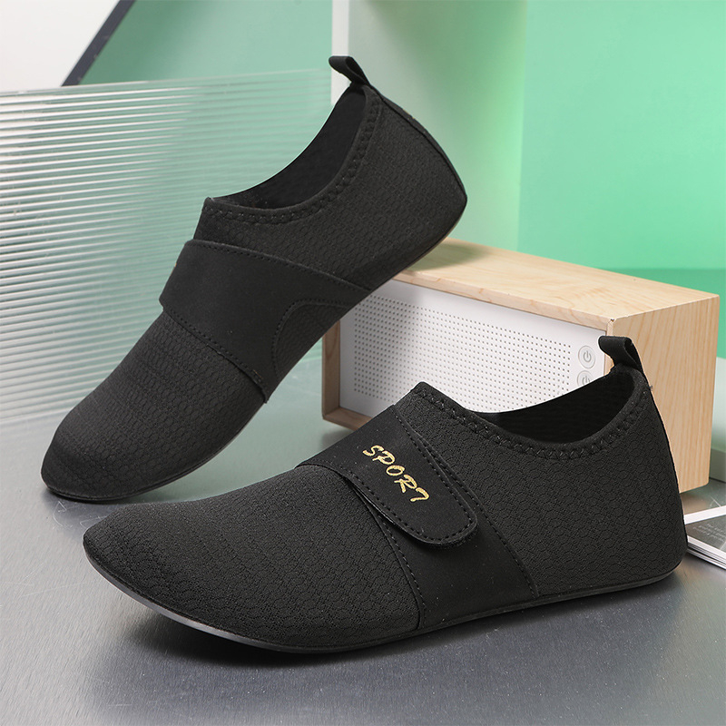 Lauko vandens bateliai su Velcro užtrauktuku, Space Layer viršus, natūralaus kaučiuko išorinis padas, gumos vidurinė pada, kvėpuojantys ir greitai džiūstantys, lengvi