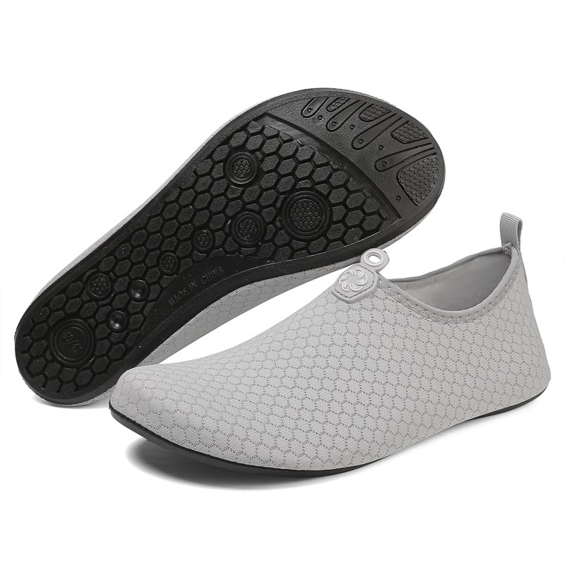 Lauko vandens bateliai su Velcro užtrauktuku, Space Layer viršus, natūralaus kaučiuko išorinis padas, gumos vidurinė pada, kvėpuojantys ir greitai džiūstantys, lengvi