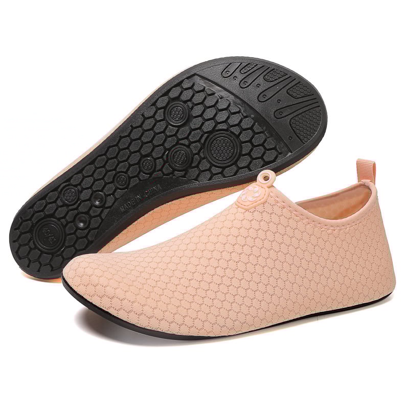 Lauko vandens bateliai su Velcro užtrauktuku, Space Layer viršus, natūralaus kaučiuko išorinis padas, gumos vidurinė pada, kvėpuojantys ir greitai džiūstantys, lengvi