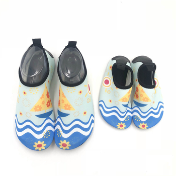 Ūdens apavi bērniem un vecākiem, pretslīdēšana, zems augšējais dizains, EVA vidējā zole, TPR zole