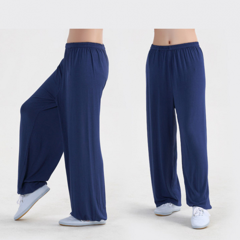 Tai Chi hlače za unisex — prozračne tkanine s Lycra, vinilon 1%, podstava od lana, za trening borilačkih vještina