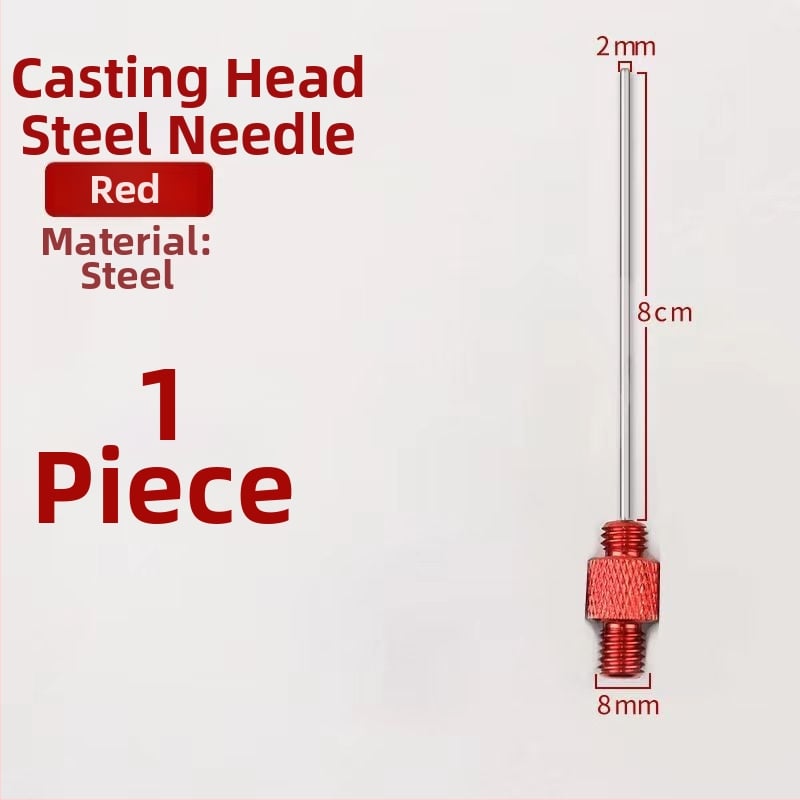 Garā zvejas līnijas palaidējs ar garu darbības diapazonu, tērauda adatas tipa, vienkāršs apaļas galvas dizains (Kods: Civet cat; Zīmols: Bez zīmola)