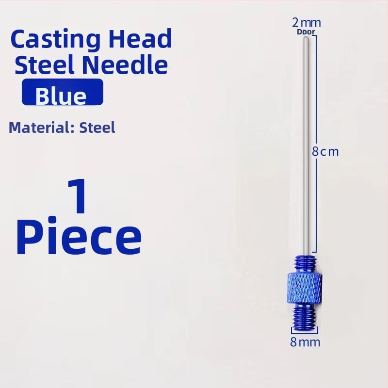 Garā zvejas līnijas palaidējs ar garu darbības diapazonu, tērauda adatas tipa, vienkāršs apaļas galvas dizains (Kods: Civet cat; Zīmols: Bez zīmola)