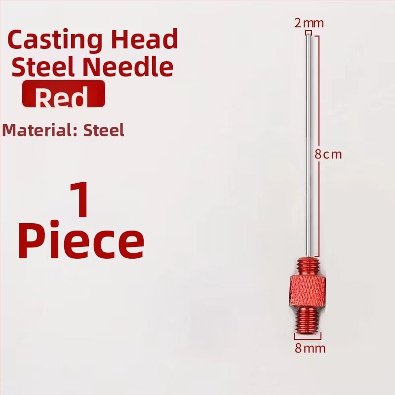 Garā zvejas līnijas palaidējs ar garu darbības diapazonu, tērauda adatas tipa, vienkāršs apaļas galvas dizains (Kods: Civet cat; Zīmols: Bez zīmola)