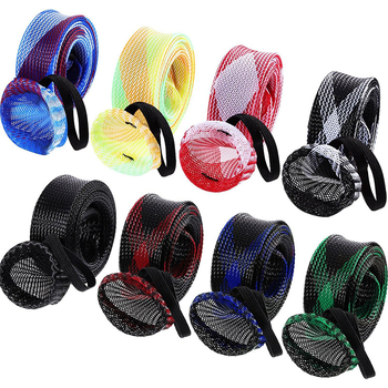 Rocklure makšķerēšanas somiņa ar pavadu, teleskopisks tīkla aizsarglādiņš, PET materiāls