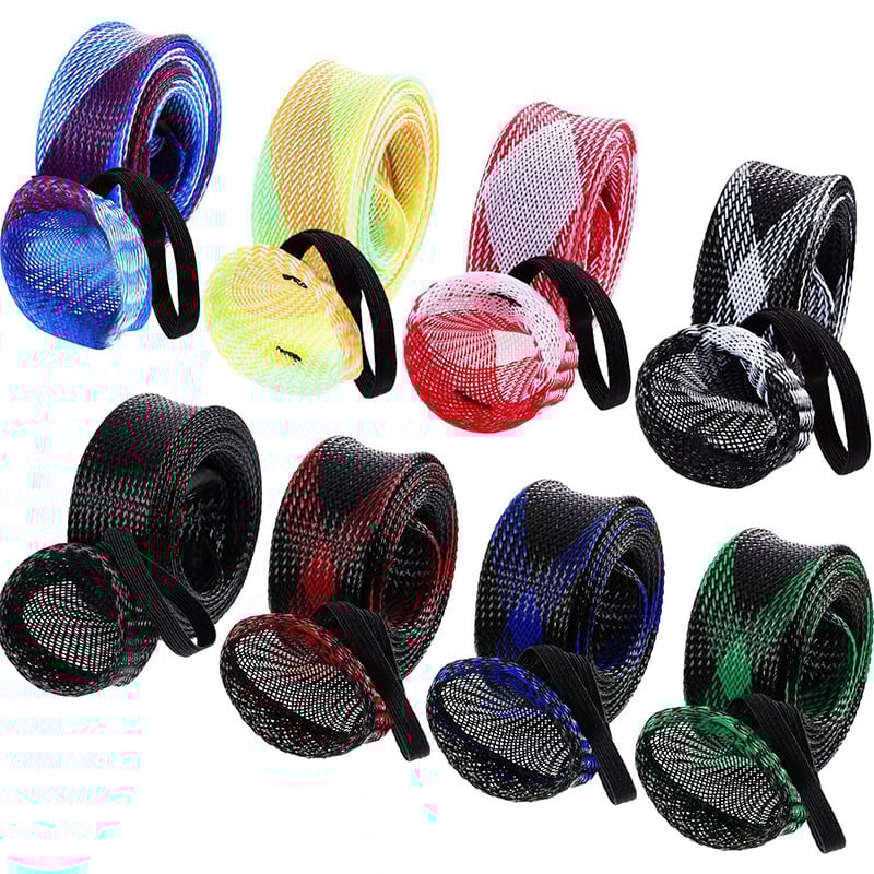 Rocklure makšķerēšanas somiņa ar pavadu, teleskopisks tīkla aizsarglādiņš, PET materiāls