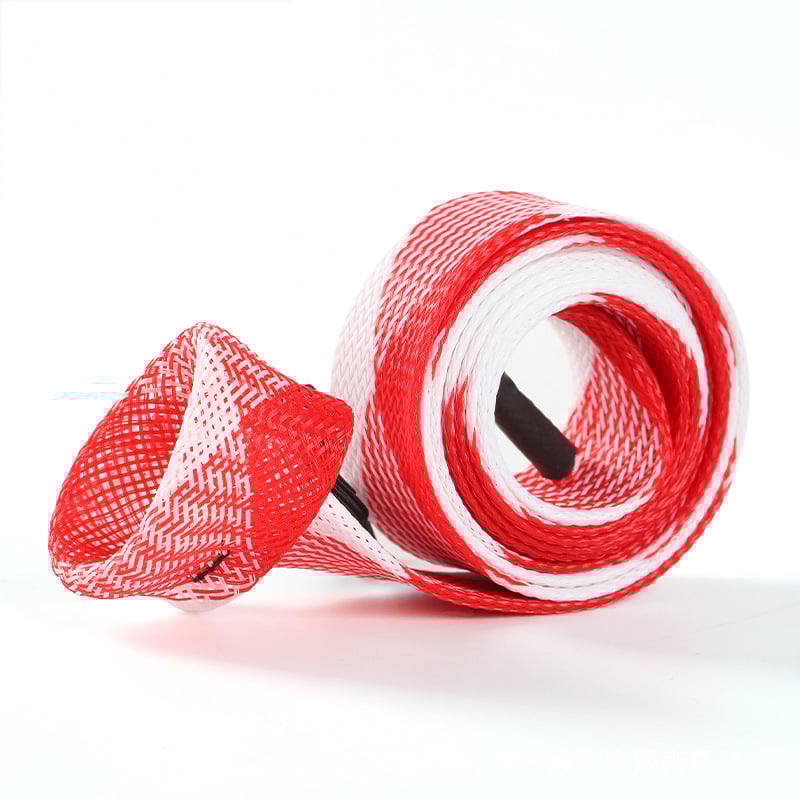 Rocklure makšķerēšanas somiņa ar pavadu, teleskopisks tīkla aizsarglādiņš, PET materiāls