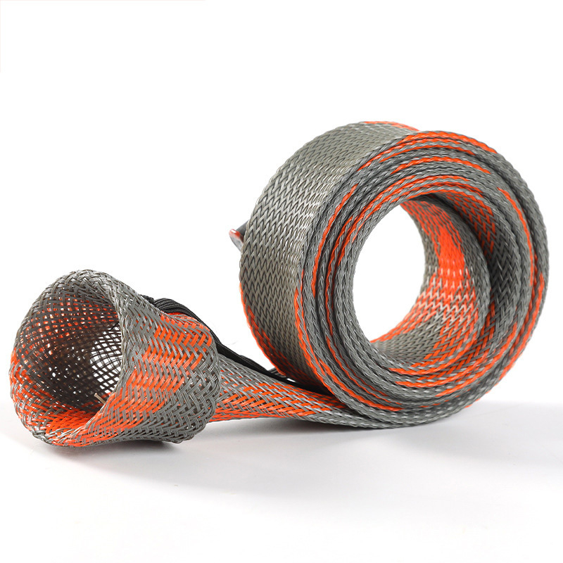 Rocklure makšķerēšanas somiņa ar pavadu, teleskopisks tīkla aizsarglādiņš, PET materiāls